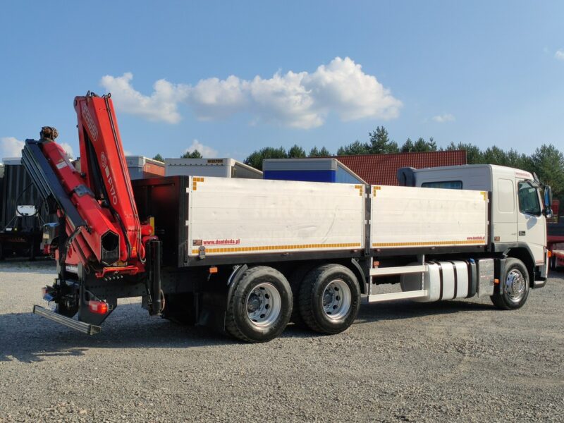 Volvo FM 440 6x4 HDS FASSI F170 Składany w Literę Z E5 Mały Przebieg Zadbany Sprawny Ważne UDT Gotowy do Pracy Super stan