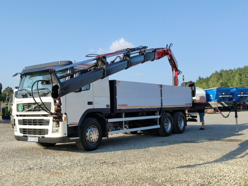 Volvo FM 440 6x4 HDS FASSI F170 Składany w Literę Z E5 Mały Przebieg Zadbany Sprawny Ważne UDT Gotowy do Pracy Super stan