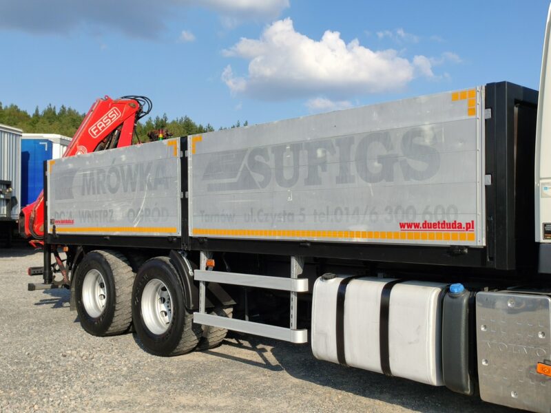 Volvo FM 440 6x4 HDS FASSI F170 Składany w Literę Z E5 Mały Przebieg Zadbany Sprawny Ważne UDT Gotowy do Pracy Super stan