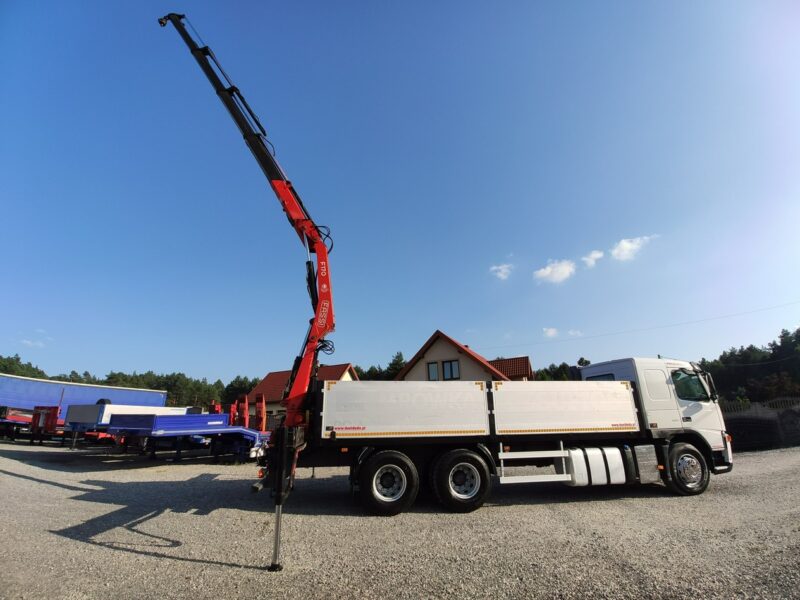 Volvo FM 440 6x4 HDS FASSI F170 Składany w Literę Z E5 Mały Przebieg Zadbany Sprawny Ważne UDT Gotowy do Pracy Super stan