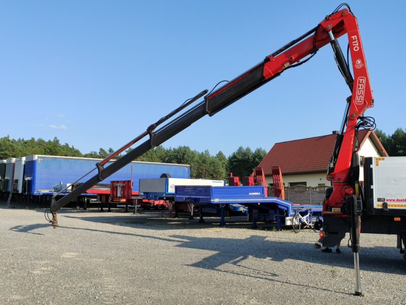 Volvo FM 440 6x4 HDS FASSI F170 Składany w Literę Z E5 Mały Przebieg Zadbany Sprawny Ważne UDT Gotowy do Pracy Super stan
