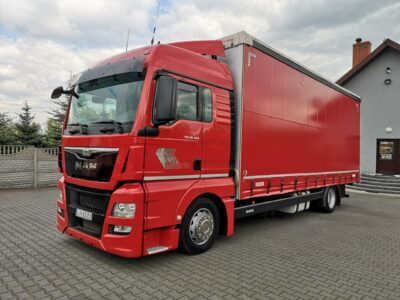 MAN TGX 18.440 XLX E.6 FIRANA 19 Europalet Bardzo Dobry Stan! 1000% Bezwypadkowy! Salon Polska! Serwisowany! Jeden Właściciel!