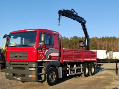 MAN Man 26.440 6x4 HDS HIAB 166 B-3 DUO Wywrotka Meiller 2-stronna Skrzynia Nowe Opony Super Stan Techniczny i Wizualny UNIKAT !!!