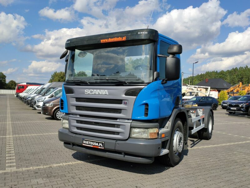 Scania P 280 N321 EURO 5 Hakowiec Hak 4x2 SKIBICKI Mało Używana Super Zadbana w Pełni Sprawna !!!