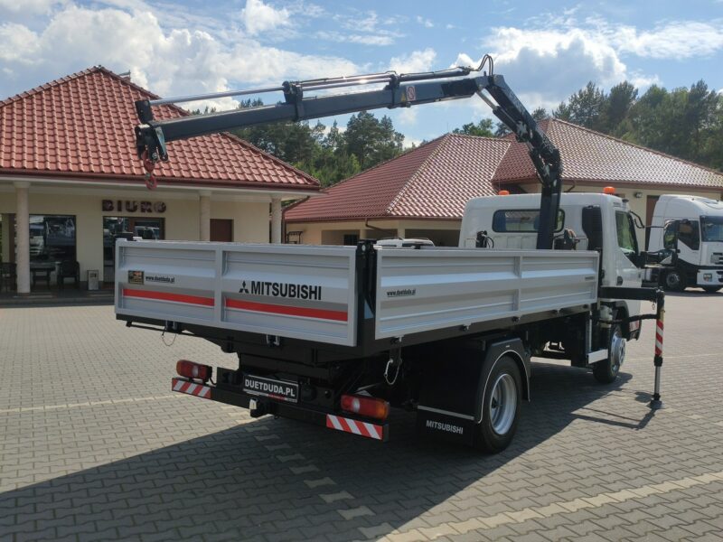 Mitsubishi Canter Fuso 9C18 3.0/180KM Automat, HDS FASSI F30 Wywrotka 3-str Skrzynia Biegów Automat Klimatyzacja DMC-8550kg UNIKAT Super Stan !!!