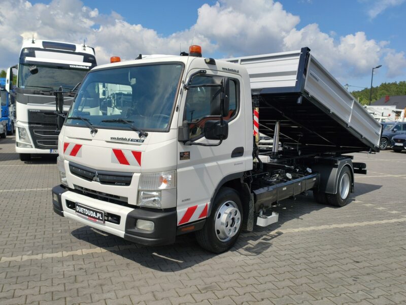 Mitsubishi Canter Fuso 9C18 3.0/180KM Automat, HDS FASSI F30 Wywrotka 3-str Skrzynia Biegów Automat Klimatyzacja DMC-8550kg UNIKAT Super Stan !!!