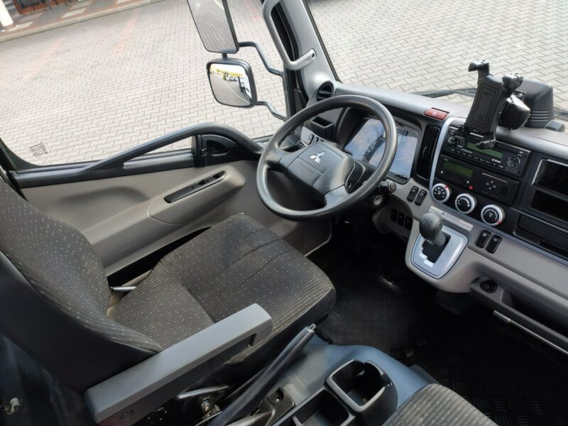 Mitsubishi Canter Fuso 9C18 3.0/180KM Automat, HDS FASSI F30 Wywrotka 3-str Skrzynia Biegów Automat Klimatyzacja DMC-8550kg UNIKAT Super Stan !!!