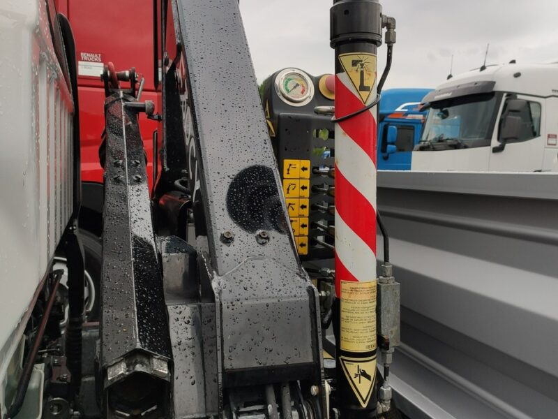 Mitsubishi Canter Fuso 9C18 3.0/180KM Automat, HDS FASSI F30 Wywrotka 3-str Skrzynia Biegów Automat Klimatyzacja DMC-8550kg UNIKAT Super Stan !!!