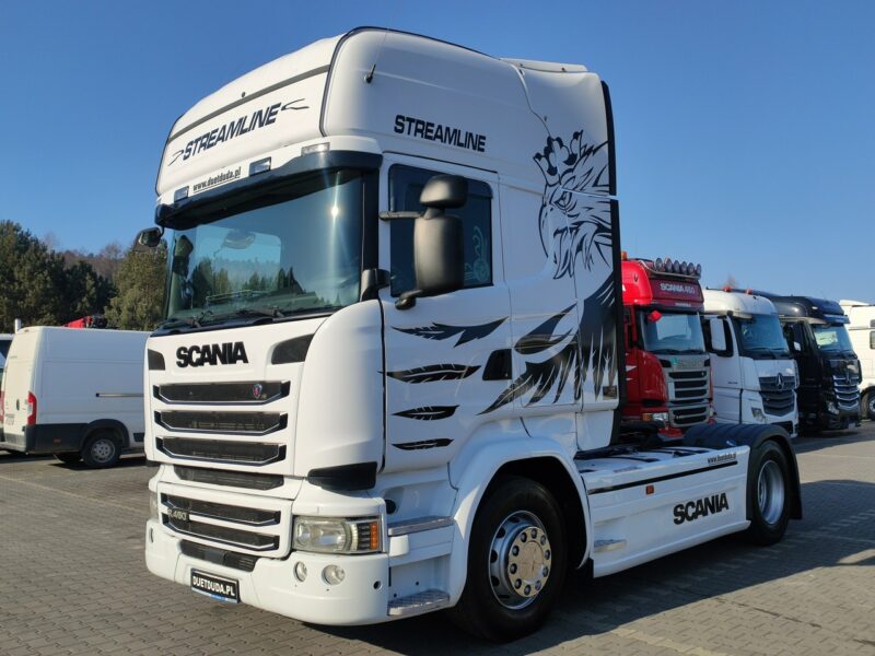 Scania R 450 Topline E6 4x2 Retarder Klima Postojowa !!! Serwisowana Bezwypadkowa Super Zadbana UNIKAT STAN !!