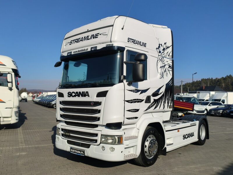 Scania R 450 Topline E6 4x2 Retarder Klima Postojowa !!! Serwisowana Bezwypadkowa Super Zadbana UNIKAT STAN !!