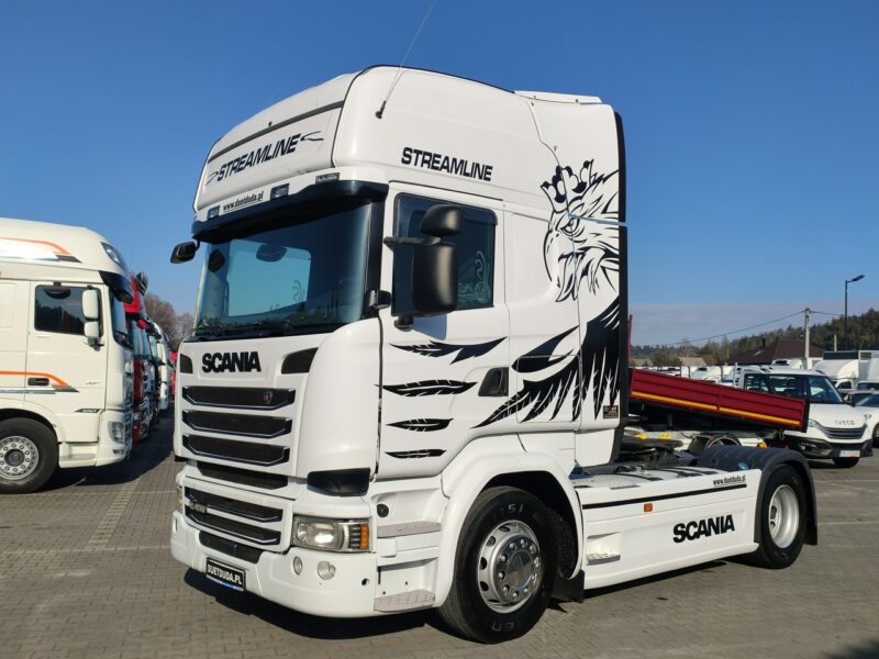 Scania R 450 Topline E6 4x2 Retarder Klima Postojowa !!! Serwisowana Bezwypadkowa Super Zadbana UNIKAT STAN !!
