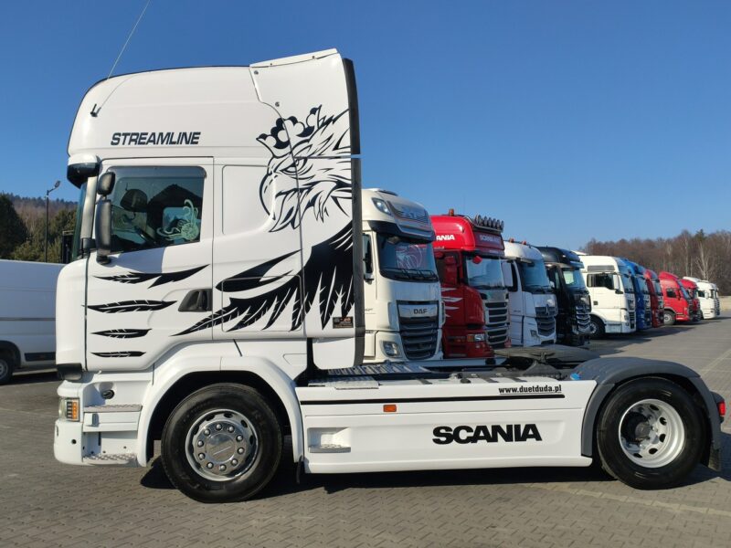 Scania R 450 Topline E6 4x2 Retarder Klima Postojowa !!! Serwisowana Bezwypadkowa Super Zadbana UNIKAT STAN !!