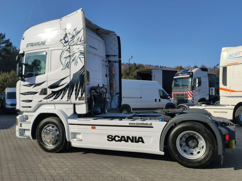 Scania R 450 Topline E6 4x2 Retarder Klima Postojowa !!! Serwisowana Bezwypadkowa Super Zadbana UNIKAT STAN !!