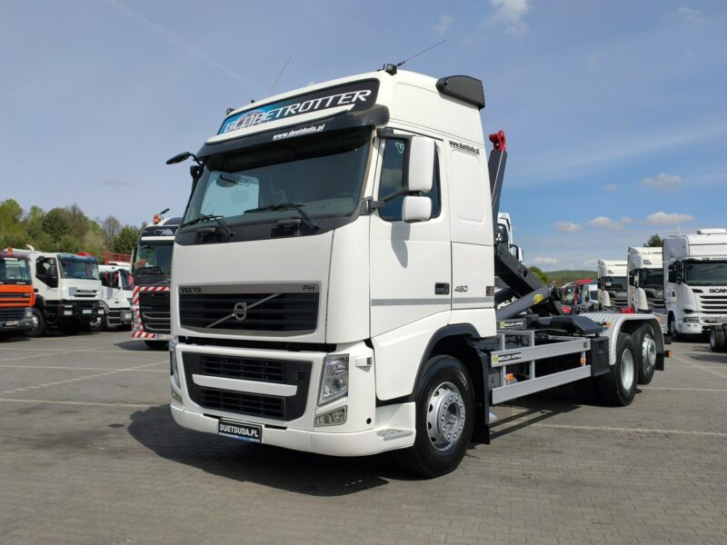 Volvo FH 460 Globetrotter Hakowiec Kipper Meiller E5 Napęd 6x2 Oś Skrętna UNIKAT