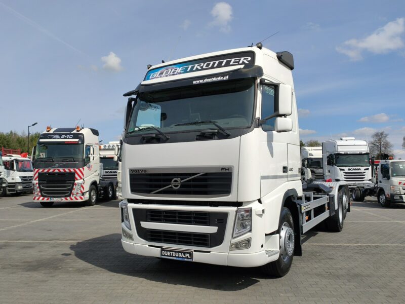 Volvo FH 460 Globetrotter Hakowiec Kipper Meiller E5 Napęd 6x2 Oś Skrętna UNIKAT