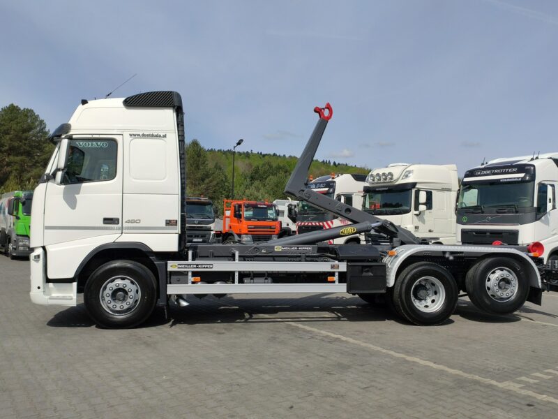 Volvo FH 460 Globetrotter Hakowiec Kipper Meiller E5 Napęd 6x2 Oś Skrętna UNIKAT