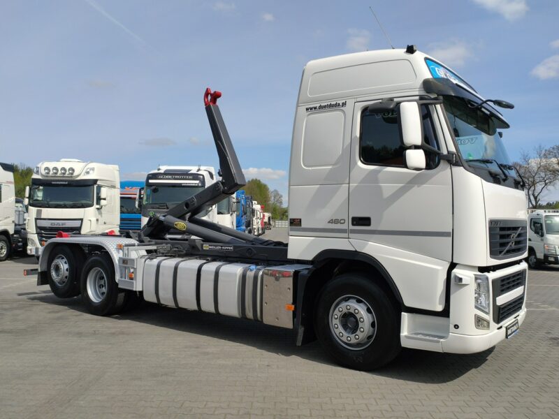 Volvo FH 460 Globetrotter Hakowiec Kipper Meiller E5 Napęd 6x2 Oś Skrętna UNIKAT