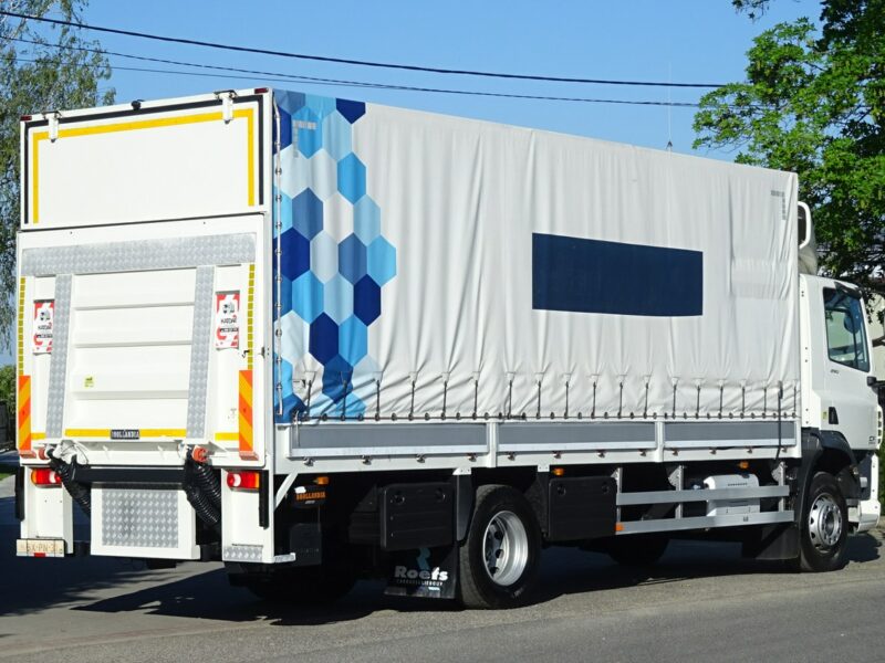 DAF CF 250 Euro 6 burto - firanka z windą,706 tys.km ! sprowadzony Skrzynia burto firanka z windąklapa ład. 10080 waga elektroniczna spro