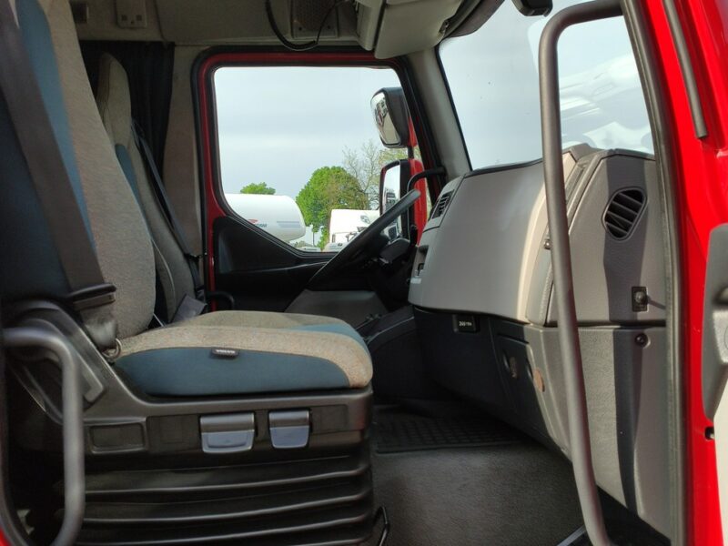 Volvo FL12.240 E6 Firana Tył Drzwi Dach Zsuwany Bogato Wyposażony !!! Ład-5523kg DMC-11990kg Kabina Glob Salon PL Zadbany Super STAN !!!