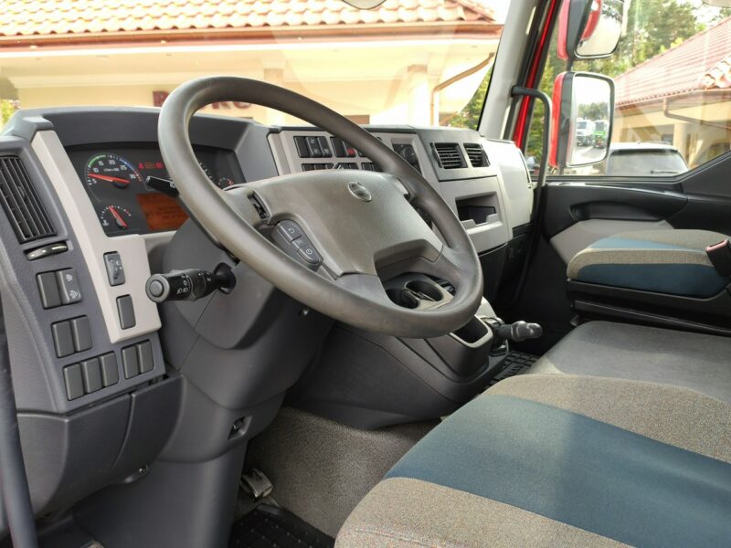 Volvo FL12.240 E6 Firana Tył Drzwi Dach Zsuwany Bogato Wyposażony !!! Ład-5523kg DMC-11990kg Kabina Glob Salon PL Zadbany Super STAN !!!