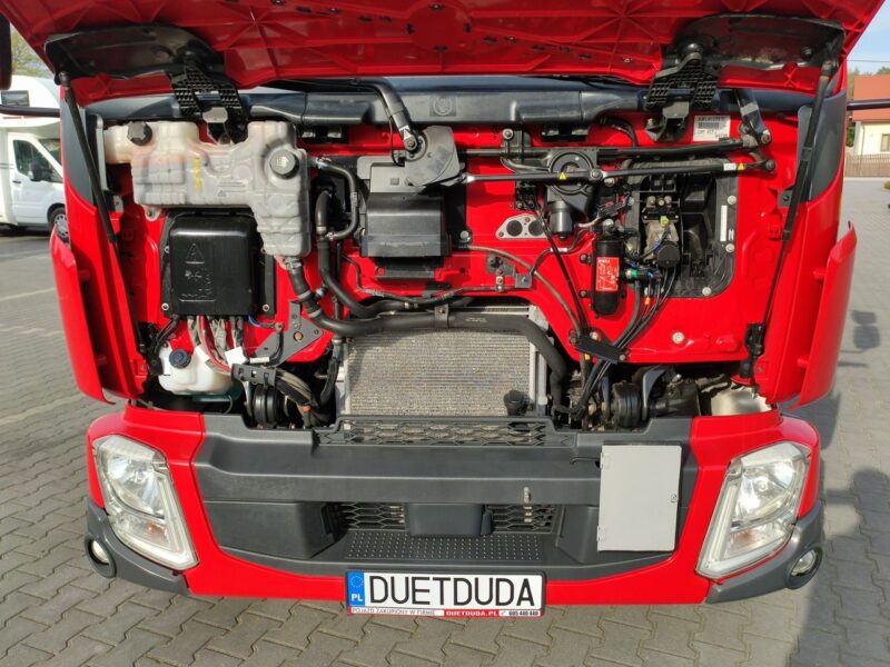 Volvo FL12.240 E6 Firana Tył Drzwi Dach Zsuwany Bogato Wyposażony !!! Ład-5523kg DMC-11990kg Kabina Glob Salon PL Zadbany Super STAN !!!