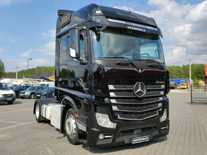 Mercedes ACTROS 1845 Euro 6 Big Space Low Deck Mega !!! Serwisowany po Kontrakcie Zadbany Unikat Stan !!!