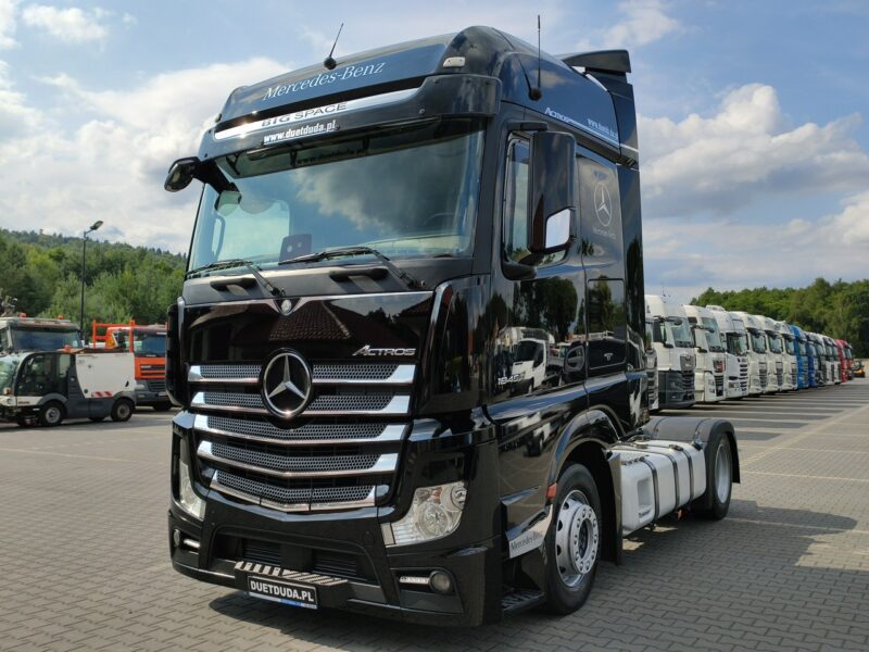 Mercedes ACTROS 1845 Euro 6 Big Space Low Deck Mega !!! Serwisowany po Kontrakcie Zadbany Unikat Stan !!!
