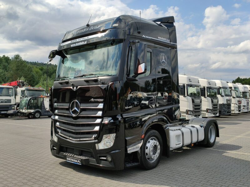 Mercedes ACTROS 1845 Euro 6 Big Space Low Deck Mega !!! Serwisowany po Kontrakcie Zadbany Unikat Stan !!!