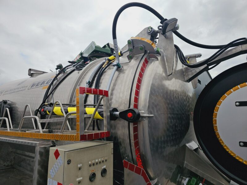 DAF WUKO SCK-4HW do zbierania odpadów płynnych separatorów WUKO asenizacyjny separator beczka odpady czyszczenie kanalizacja