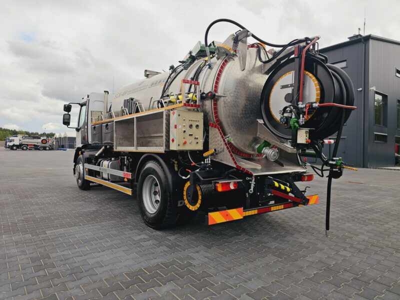 DAF WUKO SCK-4HW do zbierania odpadów płynnych separatorów WUKO asenizacyjny separator beczka odpady czyszczenie kanalizacja