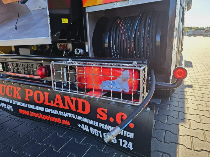 MAN WUKO KROLL ADR KOMBI DO CZYSZCZENIA KANAŁÓW NOWY ADR od 18.04. asenizacyjny separator beczka odpady czyszczenie
