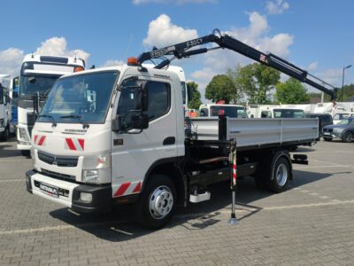 Mitsubishi Canter Fuso 9C18 3.0/180KM HDS FASSI F30 Wywrotka 3-stronna Skrzynia Biegów Automat Klimatyzacja DMC- 8550kg UNIKAT Super Stan !!!