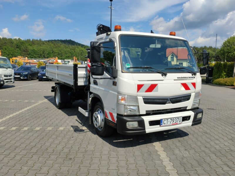 Mitsubishi Canter Fuso 9C18 3.0/180KM HDS FASSI F30 Wywrotka 3-stronna Skrzynia Biegów Automat Klimatyzacja DMC- 8550kg UNIKAT Super Stan !!!