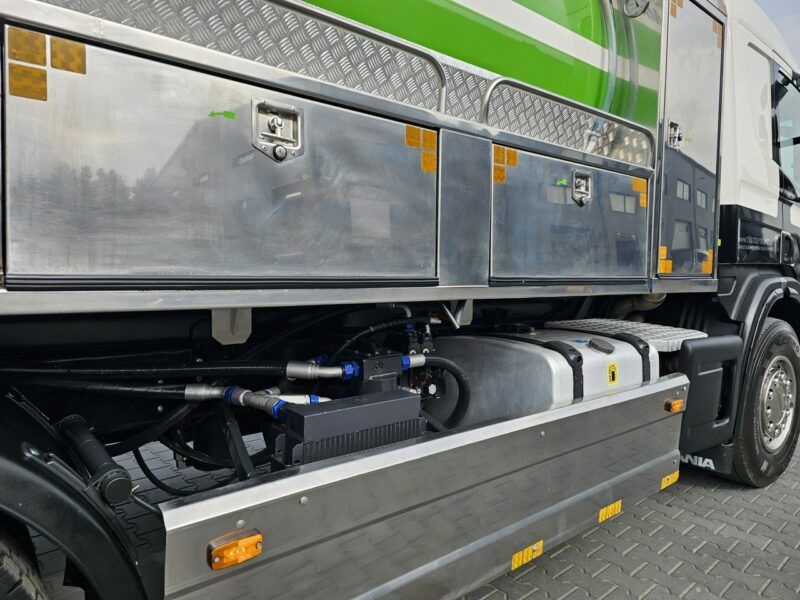 Scania WUKO KAISER EUR-MARK PKL 8.8 DO CZYSZCZENIA KANAŁÓW KOMBI WUKO asenizacyjny separator beczka odpady czyszczenie kanalizacja