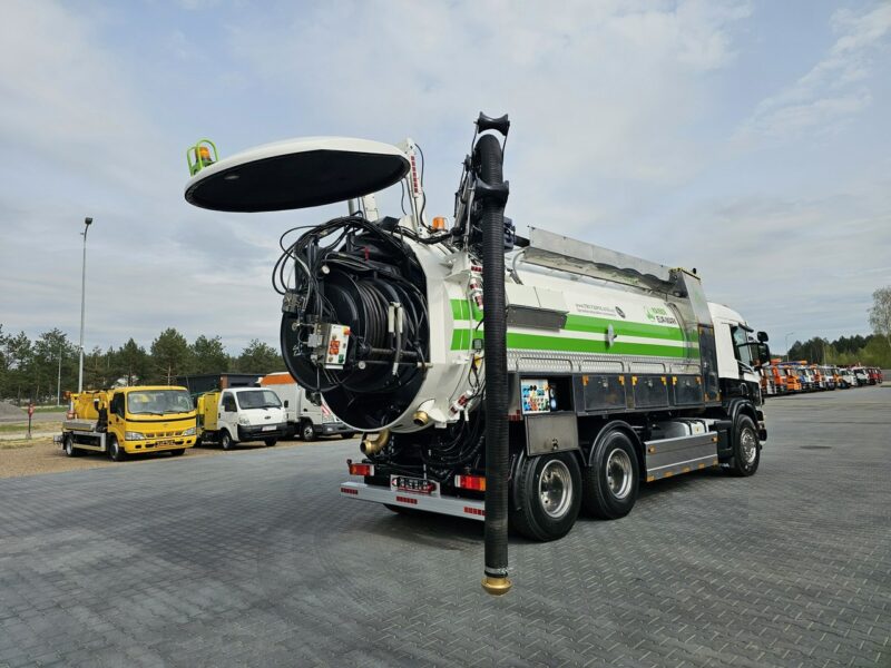 Scania WUKO KAISER EUR-MARK PKL 8.8 DO CZYSZCZENIA KANAŁÓW KOMBI WUKO asenizacyjny separator beczka odpady czyszczenie kanalizacja