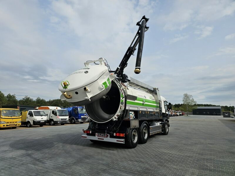 Scania WUKO KAISER EUR-MARK PKL 8.8 DO CZYSZCZENIA KANAŁÓW KOMBI WUKO asenizacyjny separator beczka odpady czyszczenie kanalizacja