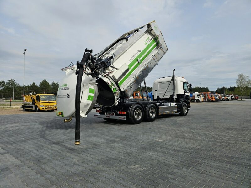 Scania WUKO KAISER EUR-MARK PKL 8.8 DO CZYSZCZENIA KANAŁÓW KOMBI WUKO asenizacyjny separator beczka odpady czyszczenie kanalizacja