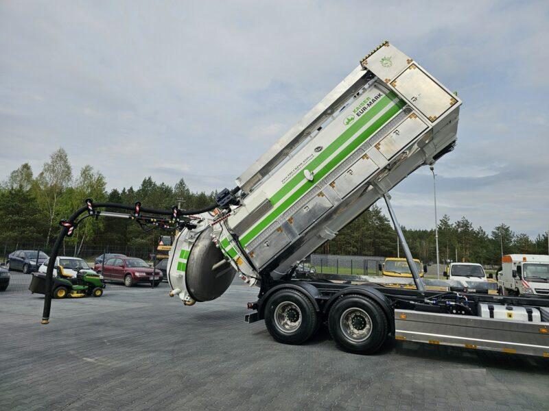 Scania WUKO KAISER EUR-MARK PKL 8.8 DO CZYSZCZENIA KANAŁÓW KOMBI WUKO asenizacyjny separator beczka odpady czyszczenie kanalizacja