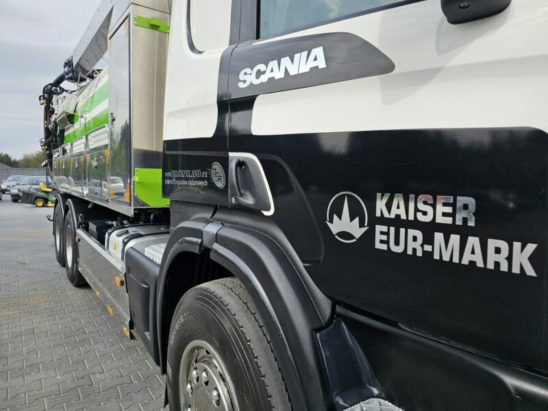 Scania WUKO KAISER EUR-MARK PKL 8.8 DO CZYSZCZENIA KANAŁÓW KOMBI WUKO asenizacyjny separator beczka odpady czyszczenie kanalizacja