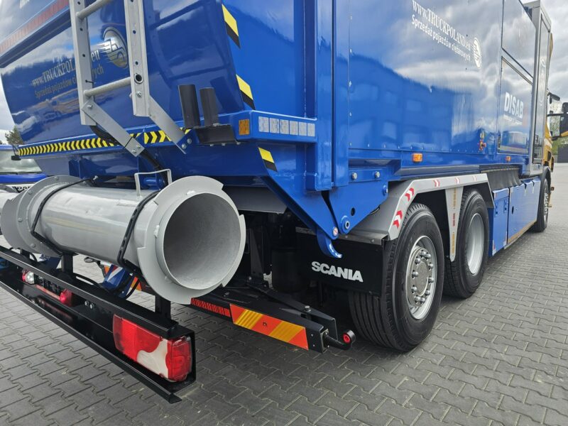 Scania DISAB ENVAC Saugbagger odkurzacz koparka ssąca substancje sypkie koparka ssąca substancje sypkie odkurzacz WUKO Saugbagger