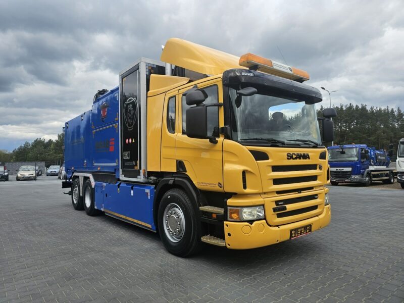 Scania DISAB ENVAC Saugbagger odkurzacz koparka ssąca substancje sypkie koparka ssąca substancje sypkie odkurzacz WUKO Saugbagger