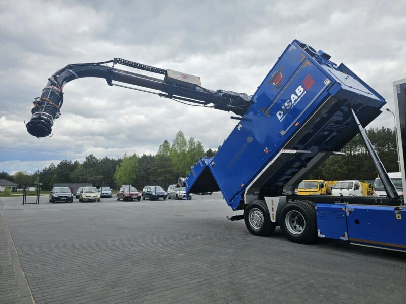 Scania DISAB ENVAC Saugbagger odkurzacz koparka ssąca substancje sypkie koparka ssąca substancje sypkie odkurzacz WUKO Saugbagger