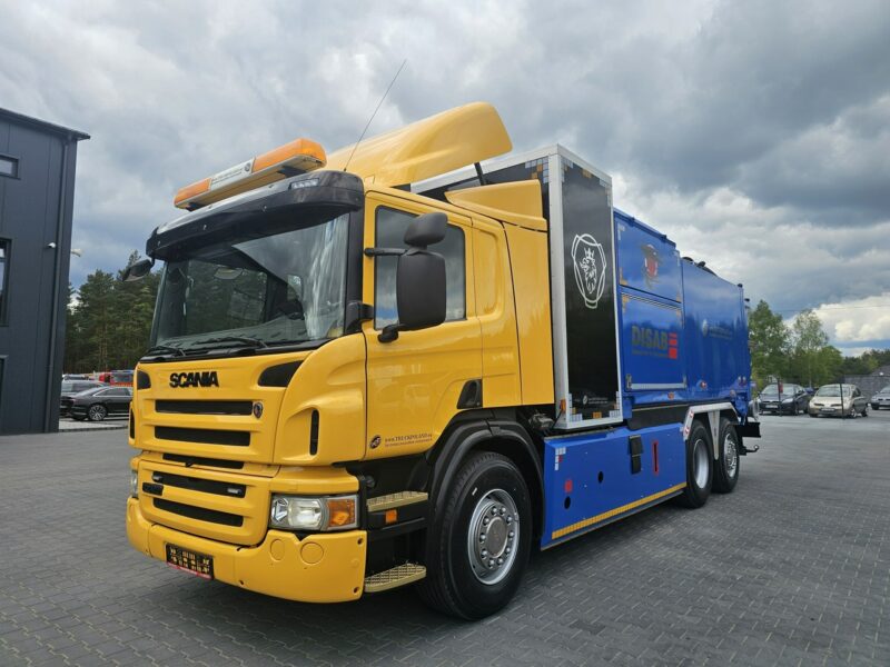 Scania DISAB ENVAC Saugbagger odkurzacz koparka ssąca substancje sypkie koparka ssąca substancje sypkie odkurzacz WUKO Saugbagger