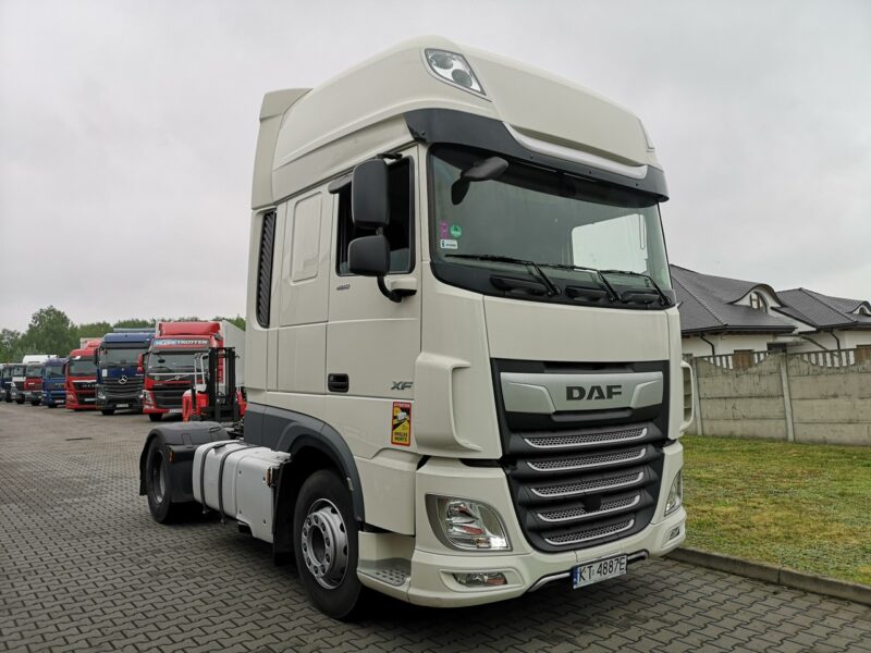 DAF XF 480 Super Space Standard Automat 2 Zbiorniki Salon Polska! 2019 ROK! Pierwszy Właściciel! Serwisowany Do Końca w ASO!