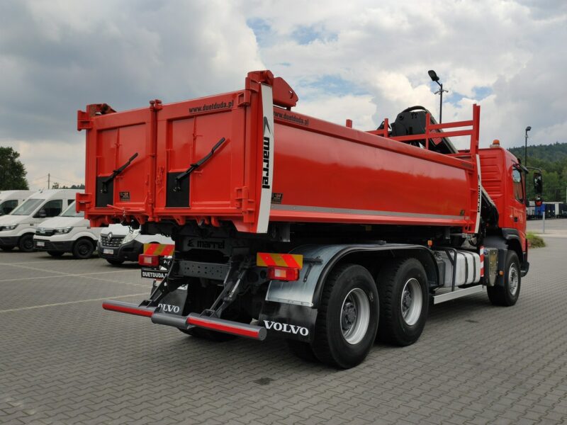 Volvo FMX 410 6x4 13L HDS Radiowy Hydroburta HIAB XS122D-4 HIDUO Wywrot MERREL 2-stronny Sprowadzony !!!