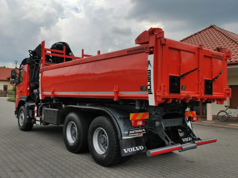 Volvo FMX 410 6x4 13L HDS Radiowy Hydroburta HIAB XS122D-4 HIDUO Wywrot MERREL 2-stronny Sprowadzony !!!