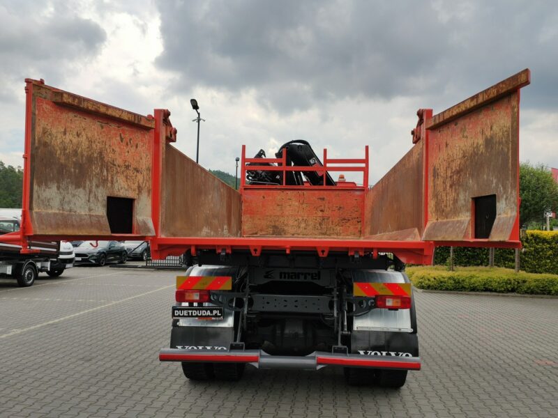 Volvo FMX 410 6x4 13L HDS Radiowy Hydroburta HIAB XS122D-4 HIDUO Wywrot MERREL 2-stronny Sprowadzony !!!