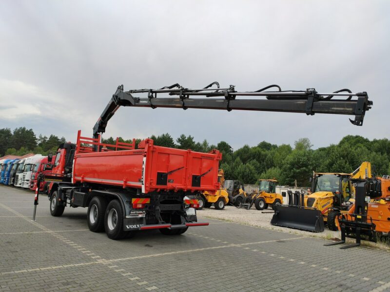 Volvo FMX 410 6x4 13L HDS Radiowy Hydroburta HIAB XS122D-4 HIDUO Wywrot MERREL 2-stronny Sprowadzony !!!