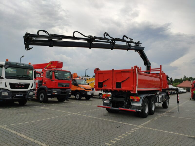 Volvo FMX 410 6x4 13L HDS Radiowy Hydroburta HIAB XS122D-4 HIDUO Wywrot MERREL 2-stronny Sprowadzony !!!