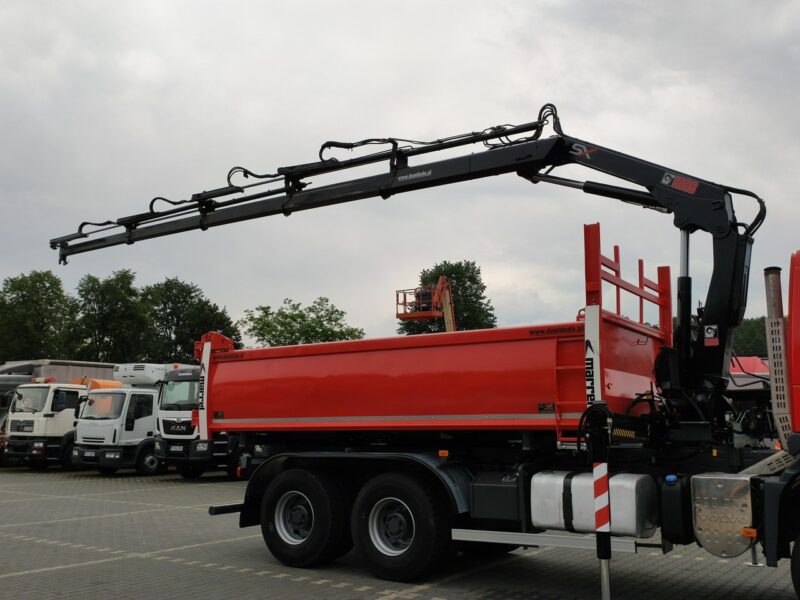 Volvo FMX 410 6x4 13L HDS Radiowy Hydroburta HIAB XS122D-4 HIDUO Wywrot MERREL 2-stronny Sprowadzony !!!